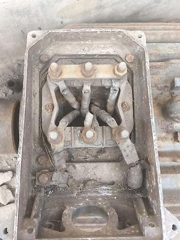 електр: Электродвигатель промышленный, фланцевый в рабочем состоянии 55 кВт — 4