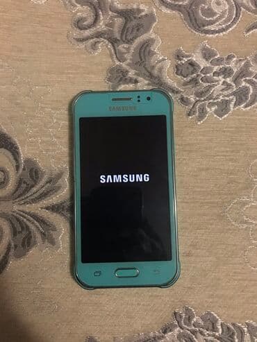 элмобайл кж: Samsung Galaxy J1 Duos, Колдонулган, түсү - Көгүлтүр — 2