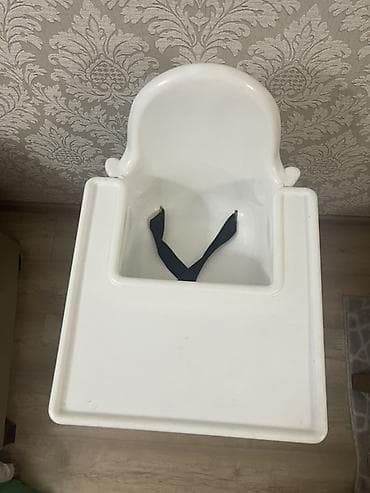 Декор жана интерьер: Детский стульчик для кормления с подносом - Конструкция: пластиковое — 1