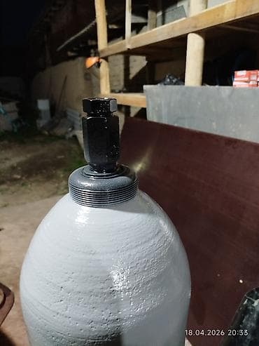 Баллоны для технических газов с арматурой - Тип: стальные газовые
