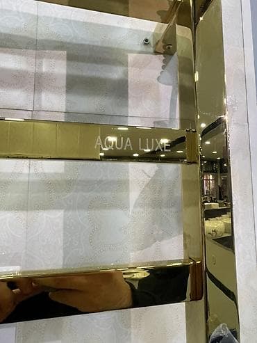 мобильный баня: Полотенцесушитель Aqua Luxe с верхней полкой - Стенка-лестница с — 4