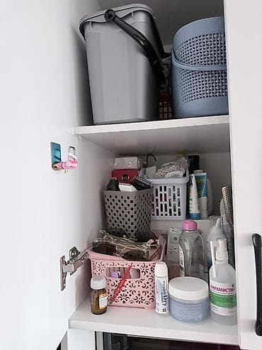 кухонные стенка: Кухонный шкаф, Б/у, Напольный, С мойкой — 2