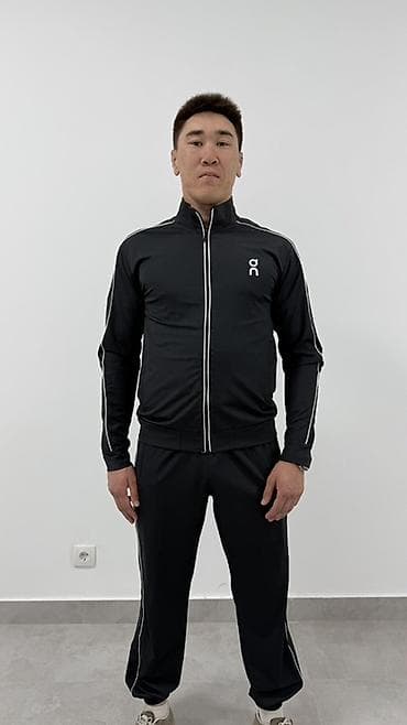 летний спортивный костюм: Мужской спортивный костюм On Running - Комплект: куртка на молнии + — 5