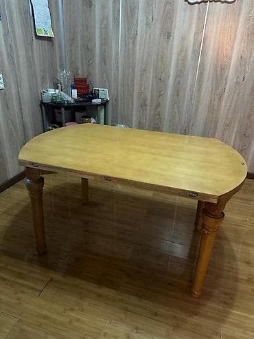 table study: Кухонный стол, Б/у, Круглый, Нераскладной — 3