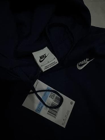 Толстовки: Мужская толстовка, M, Nike, Новый, цвет - Синий, Самовывоз — 3