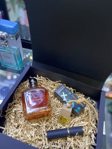 Парфюм-бокс 4/1 — готовый набор для мужчин Состав: - Emporio Armani