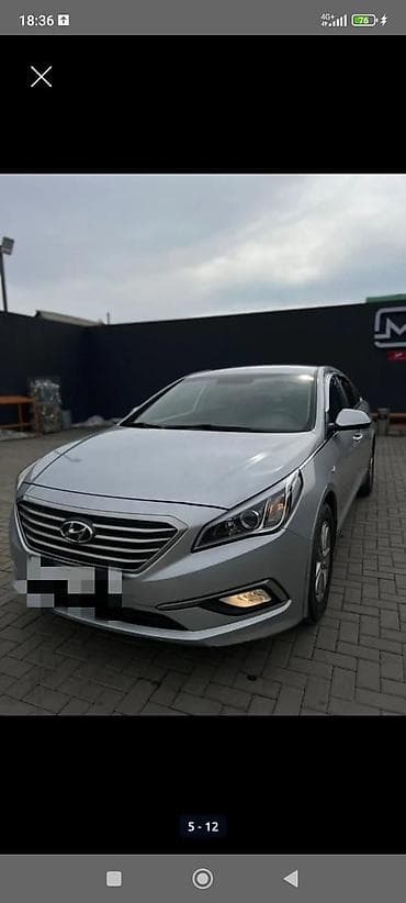 машина 2106: Hyundai Sonata: 2016 г., 2 л, Автомат, Газ, Седан — 2
