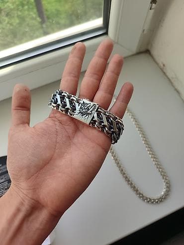 эксклюзивный бижутерия: Комплект мужских украшений из Серебра 925 проба Ювелир. Ювелирные — 8