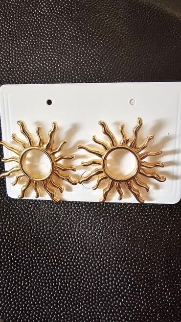 свадебные платья для покрытых: Серьги — 3