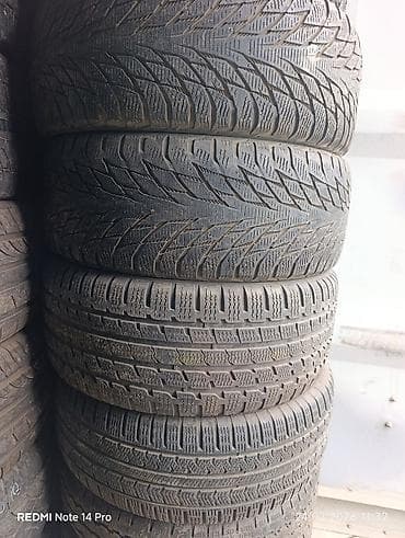 bmw m60: Шины 235 55 17 2+2шт 8500сом за 4шт — 1