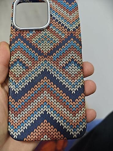 the one: Чехол для смартфона 15про макс и vivo x200 ultra с рисунком «вязаный — 2