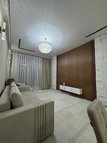там кж: 2 комнаты, 61 м², Элитка, 7 этаж, Дизайнерский ремонт — 1