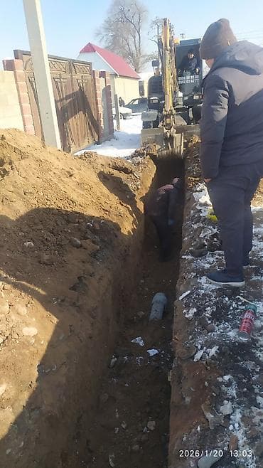 Электриктер: Канализация, водопровод,, сантехник,, услуги,, канализация септик, — 3