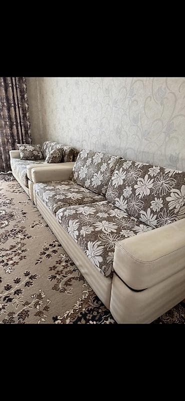 диван версаль: Диван-кровать +диван прямой+ два кресла, комплект - Тип: мягкая — 5