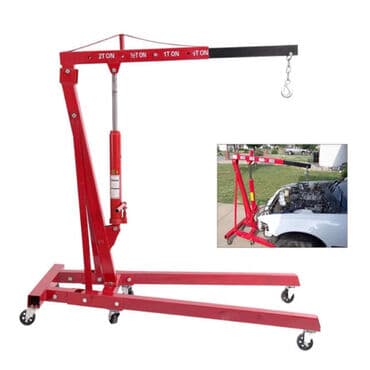 домкраты гидравлические: Красный гидравлический подъемник для двигателя с регулируемой — 4