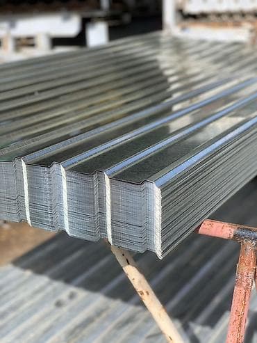 Профнастил: Профнастил (гнутый профилированный лист) из оцинкованной стали — 1