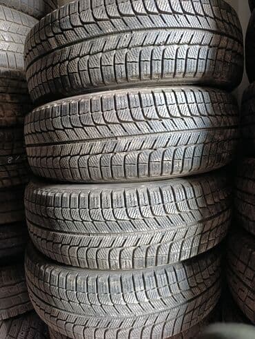 купить зимние шины бу: Шины 215 / 65 / R 17, Зима, Б/у, Комплект, Легковые, Германия, Michelin — 1