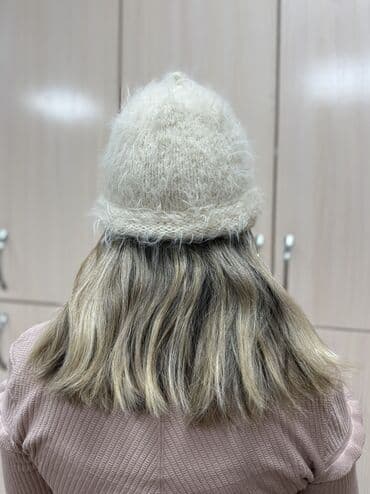 шапка с ушками которые поднимаются купить: Нежность, тепло и уют в каждой петле 🤍 Модная шапка-пипка ручной — 4
