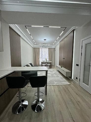 Квартиры: 2 комнаты, 61 м², Элитка, 9 этаж, Дизайнерский ремонт — 10