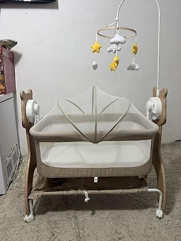 тапчан с крышой: Люлька, Колыбель, ДСП, цвет - Бежевый — 5