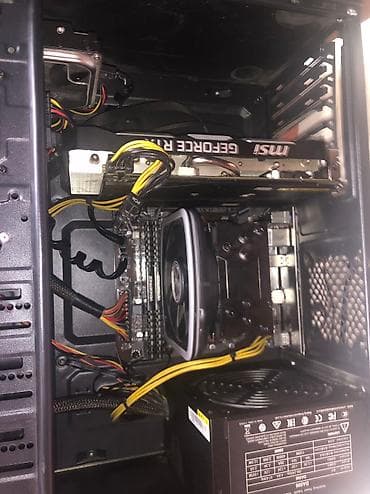 Компьютер, ОЗУ 16 ГБ, Для несложных задач, Б/у, Intel Core i5, NVIDIA GeForce RTX 2070 Super, HDD + SSD