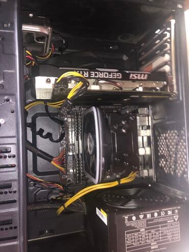 Компьютеры, ноутбуки и планшеты: Компьютер, ОЗУ 16 ГБ, Для несложных задач, Б/у, Intel Core i5, NVIDIA GeForce RTX 2070 Super, HDD + SSD — 1