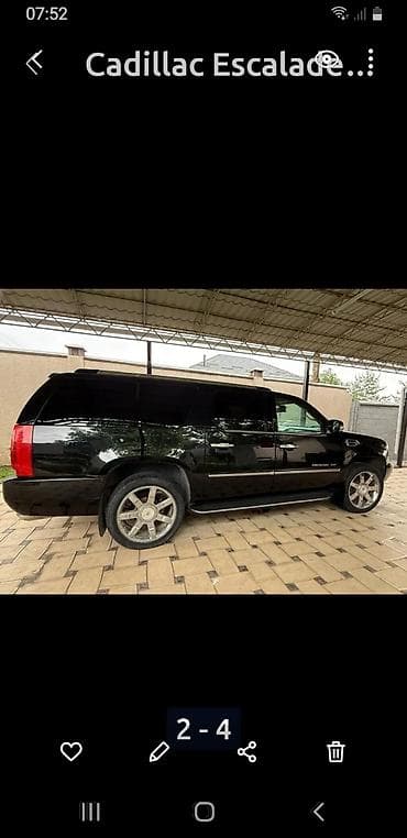 escalade: Cadillac Escalade: 2007 г., 6.2 л, Автомат, Бензин, Внедорожник — 3
