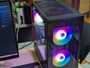 Компьютер, ядер - 4, ОЗУ 8 ГБ, Для работы, учебы, Б/у, Intel Core i5, AMD Radeon RX 580, HDD + SSD