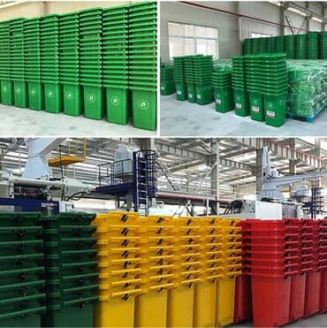 ️✅МУСОРНЫЕ БАКИ ОТЛИЧНОГО КАЧЕСТВА! ЗАВОДСКОЕ КАЧЕСТВО! ТУРЦИЯ! Серый