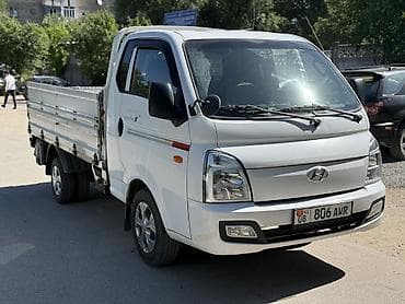 грузой: Hyundai Porter: 2019 г., 2.5 л, Автомат, Дизель, Пикап — 3