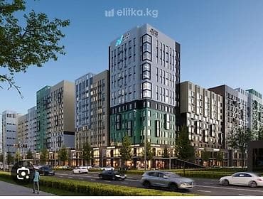 салкын: 3 комнаты, 89 м², 13 этаж, ПСО (под самоотделку) — 1