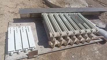 Чугунные радиаторы отопления (секционные) - Материал: чугун -