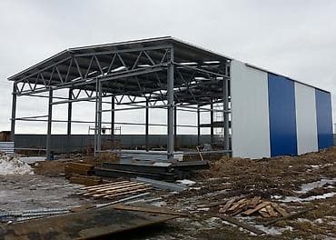 бескаркасные ангары: Ремонт под ключ | Больше 6 лет опыта — 6