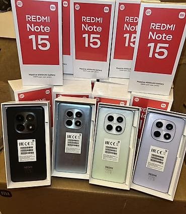 samsung а20: Redmi, Redmi Note 15, цвет - Черный — 6