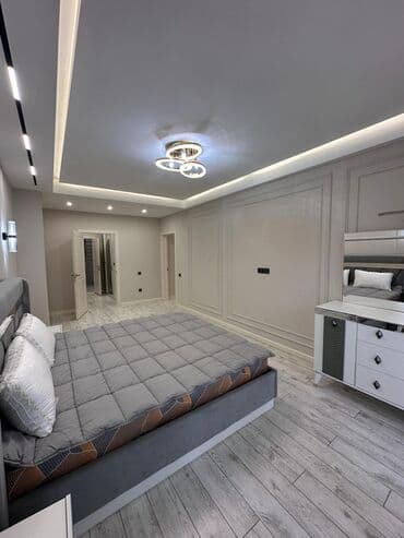 балыкчы шаарынан 3 ком квартира керее: 3 бөлмө, 120 кв. м, Элитка, 6 кабат, Дизайнердик ремонт — 12