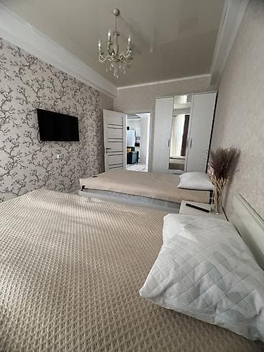 квартира без хозяина: Квартира, ЦО Кыргызское взморье, Бостери, Детская площадка, Парковка, стоянка, Охраняемая территория — 3