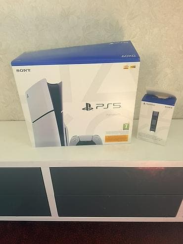 Видеоигры и приставки: PlayStation 5 1TB (версия с дисководом) + аксессуары и набор игр, в — 1
