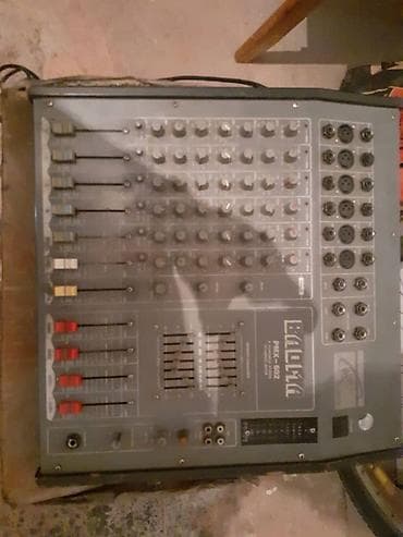 game controller: Аудиомикшерный пульт UBI PMX-0832D - 8 моно-каналов с микрофонными — 1