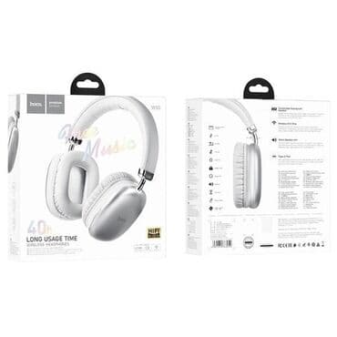 аудиоплеер: Накладные наушники Hoco -W35 Версия Bluetooth: Bluetooth 5.3 — 4