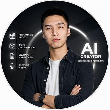 съёмка: AI-креатор. Создаю рекламные визуалы и видео для бизнеса, брендов и — 1
