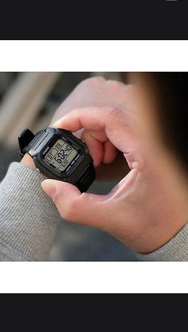 Капчыктар: Оригинальный,универсальный водонепроницаемый часы CASIO — 2