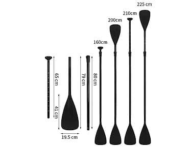 надувной мат: Разборное весло для SUP (Stand Up Paddle) - Телескопическая — 1