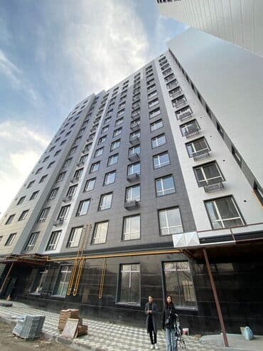 2 бөлмө, 72 м², Элитка, 13 кабат, ПСО (өзү оңдоп түзөтүп бүтүү үчүн)
