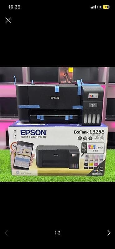epson l3256: МФУ Epson EcoTank L3258 с системой непрерывной подачи чернил - — 2