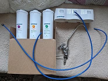 фильтр для аквариум: Б/у 1 год, картридж для умягчения воды регенирировался 2 раза, только — 1