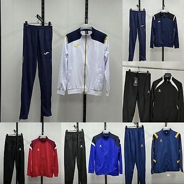 футбольный форма: Мужской спортивный костюм, Все размеры, Joma, Новый, цвет - Белый, Самовывоз, Платная доставка — 1