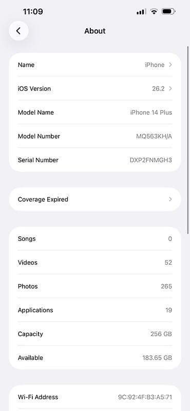 iphone 11 plus: IPhone 14 Plus, 256 ГБ, фиолетовый - Модель: iPhone 14 Plus (Model — 4