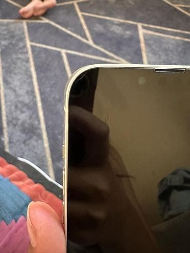 iphone pro max: IPhone 13, Б/у, 128 ГБ, Старлайт, Чехол, 87 % — 2