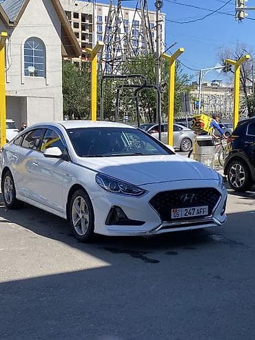 Кызматтар: Ижарага берем Hyundai Sonata такси үчүн, Узак мөөнөткө, | Күрөө, Айдоочулук күбөлүгүк, Мотор оңдоо арендага берүүчүдөн — 2