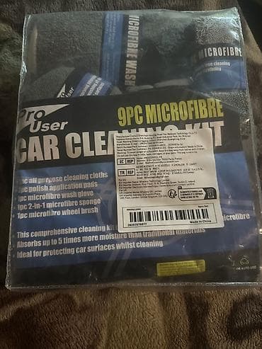 тряпка для авто: Набор для ухода за автомобилем ProUser 9PC Microfibre Комплект из 9 — 2